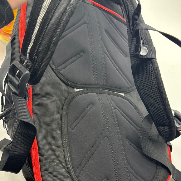 Timbuk2 Black and Red Men's Backpack TOT7792 - Picture 8 of 15